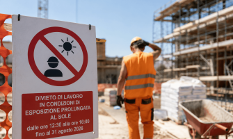 Ordinanza per divieto di lavoro nelle ore più calde